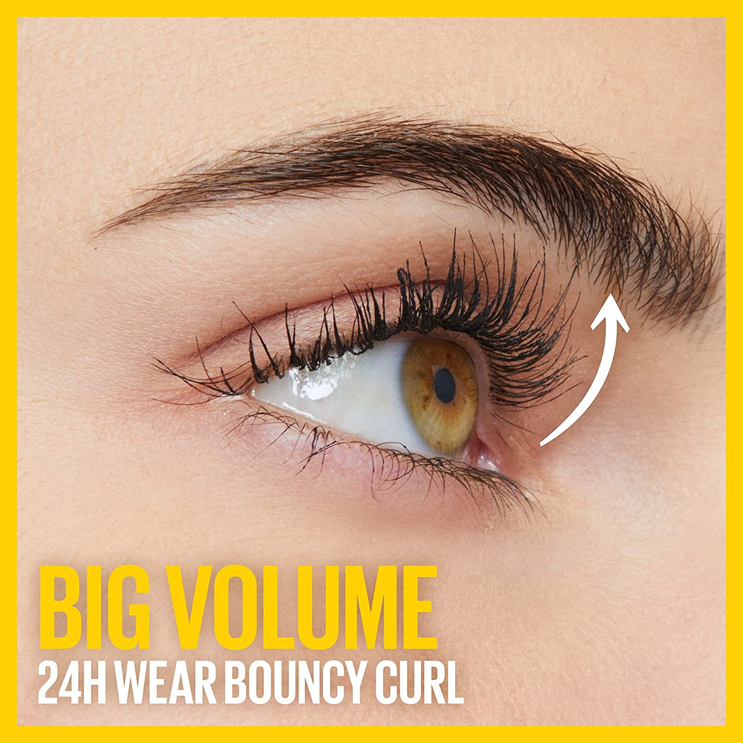 Maybelline Volum' Express Colossal Curl Bounce Washable Curling Mascara, Very Black, 1 Count - Image 5